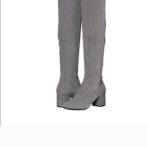 Cole Haan Elnora Over The Knee Boot - Women's -Size 8.5. 100% leather and suede